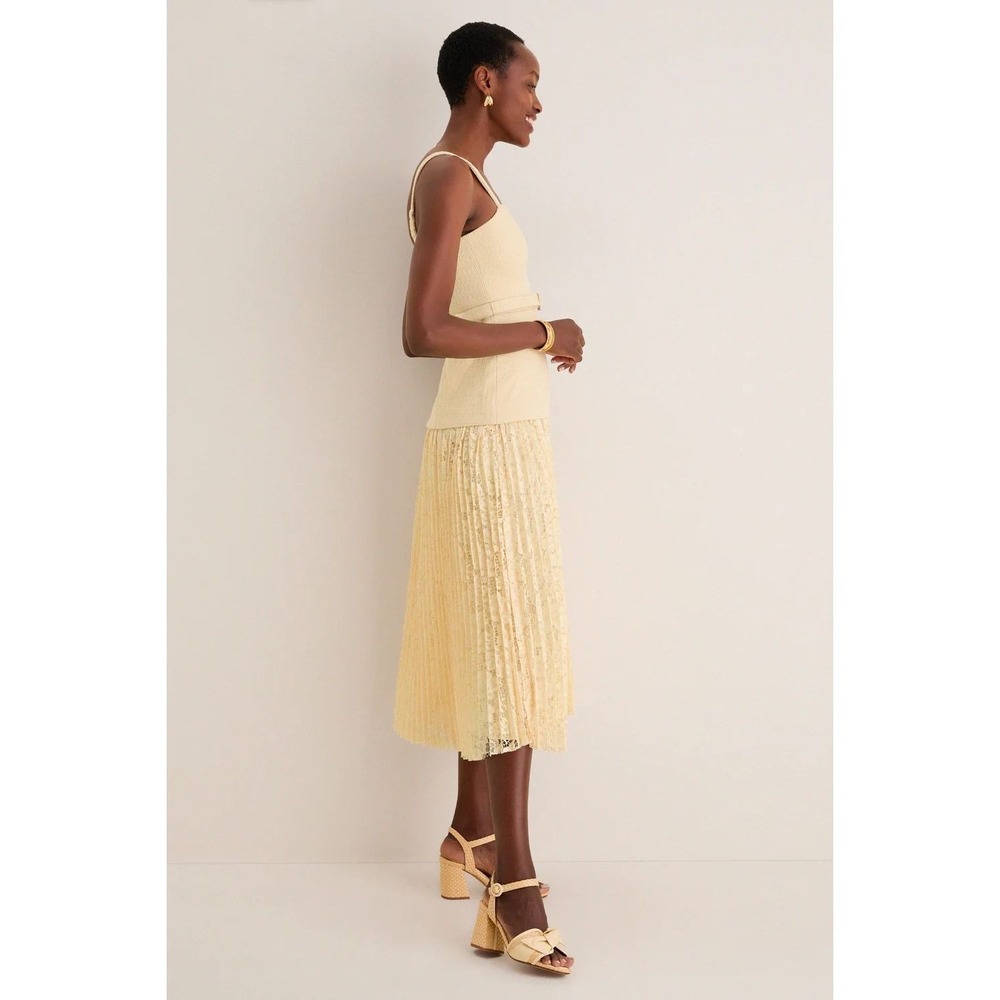 NWT ASTR the Label Tuckernuck Yellow Caitlin Midi Dress (MSRP: $188) Size Medium - Picture 3 of 11